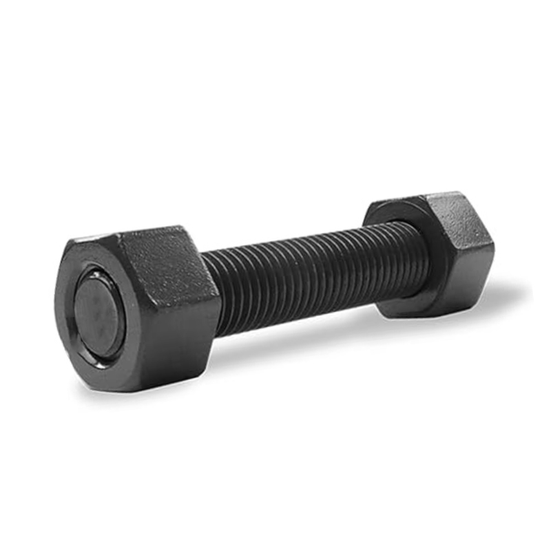 الكربون الصلب M16 × 300 الصف 8.8 المجلفن / شريط أسود كامل الخيوط