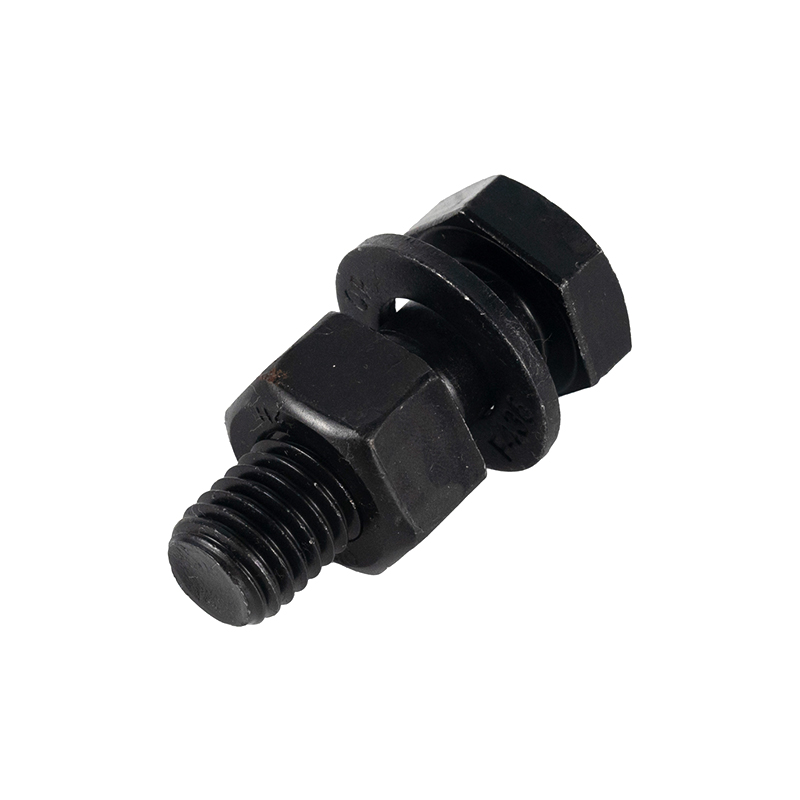 مسامير M12*40 من الفولاذ الكربوني الأسود عالية القوة مسامير M12*40 من الفولاذ الكربوني الأسود عالية القوة