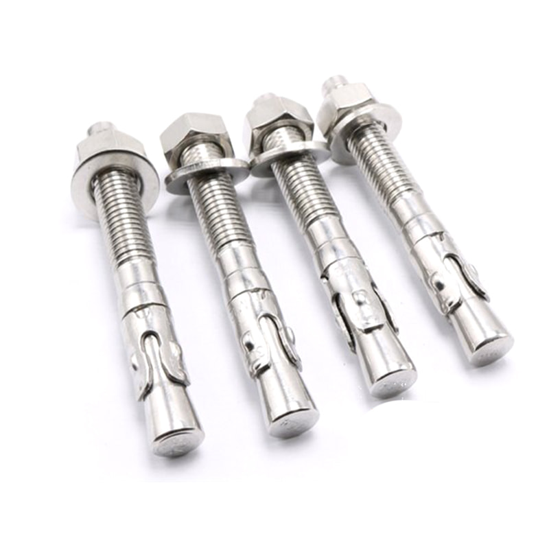 ASTM F1554 الكربون الصلب تراجع الساخنة المجلفن مرساة الترباس
